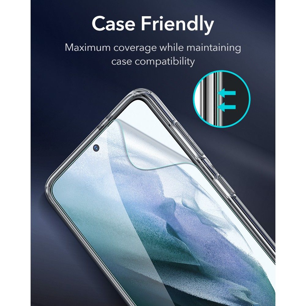 ESR LIQUID SKIN OCHRANNÁ FÓLIE 3 KUSY V BALENÍ PRO SAMSUNG GALAXY S22+PLUS 5G