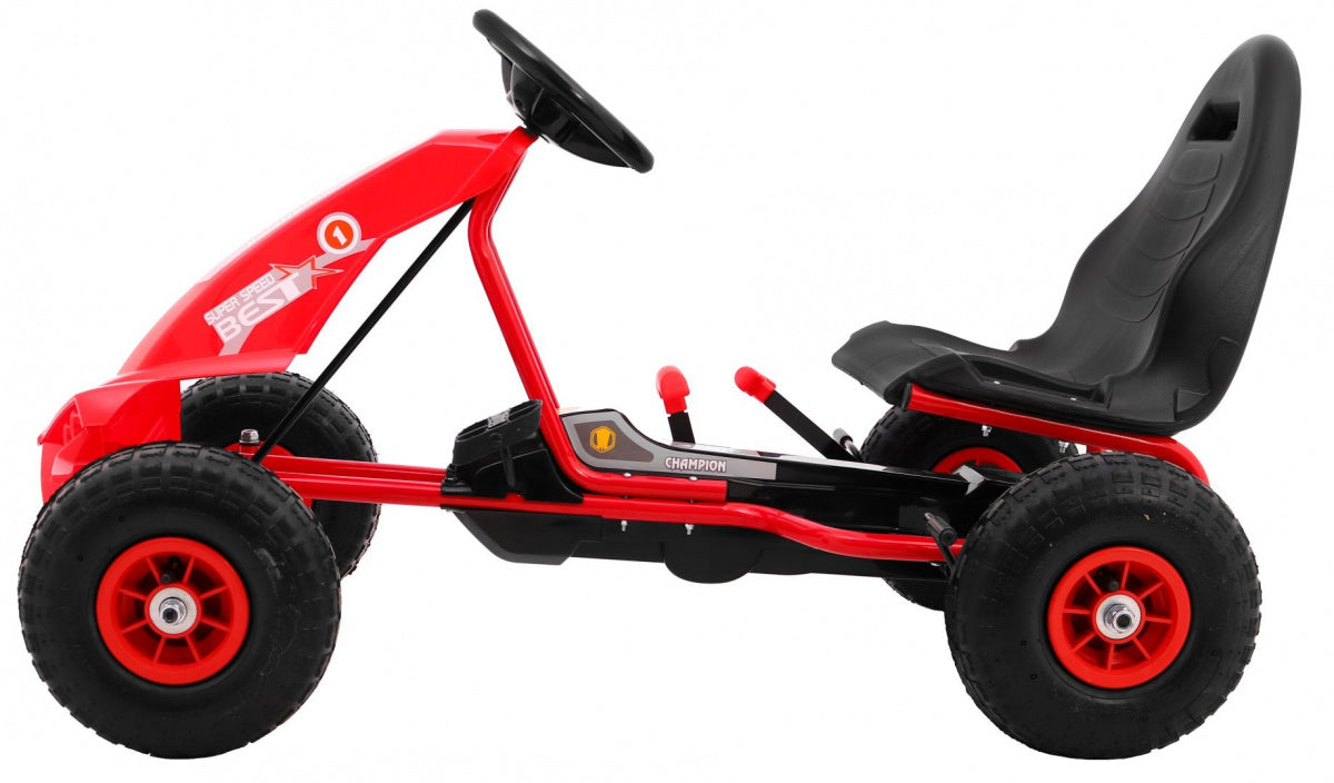 Go-kart na pedale Chamiopn - crveni