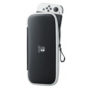 Nintendo 10008001 kućište za prijenosne igraće konzole List Poliester Crno, Bijelo