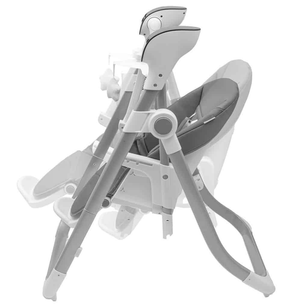 Smart hranilica-ljuljačka 2u1 grey