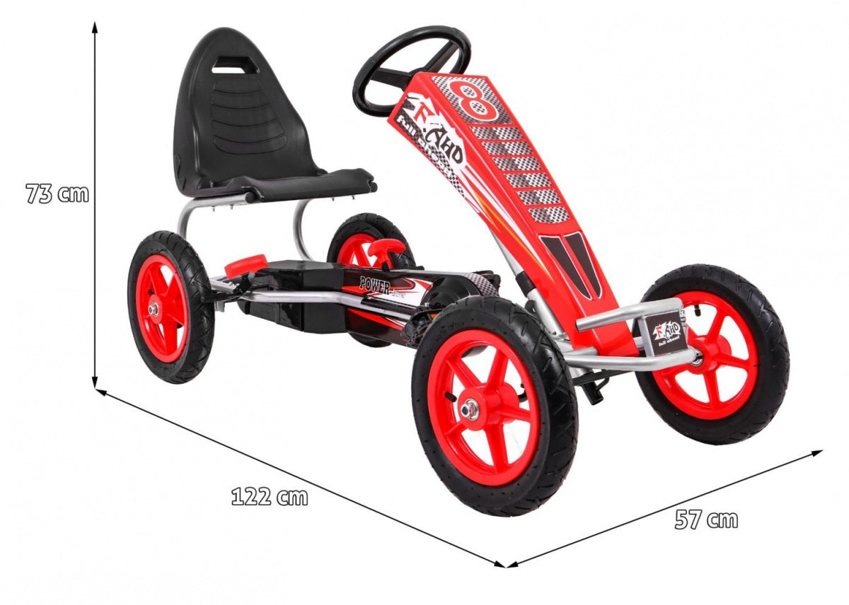 Go-kart Full Ahead AIR - crveni