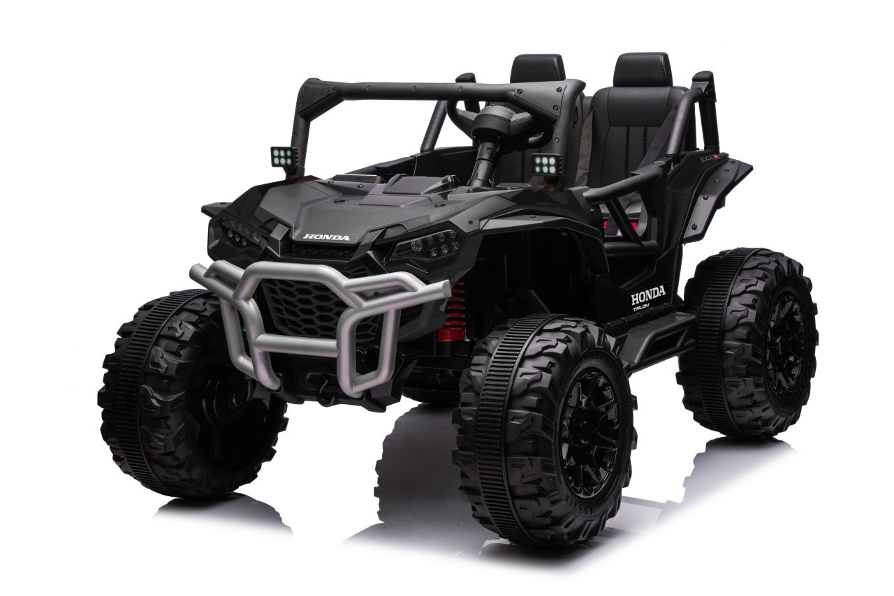 Licencirani buggy na akumulator HONDA 4x4 Off-Road - dvosjed - crni