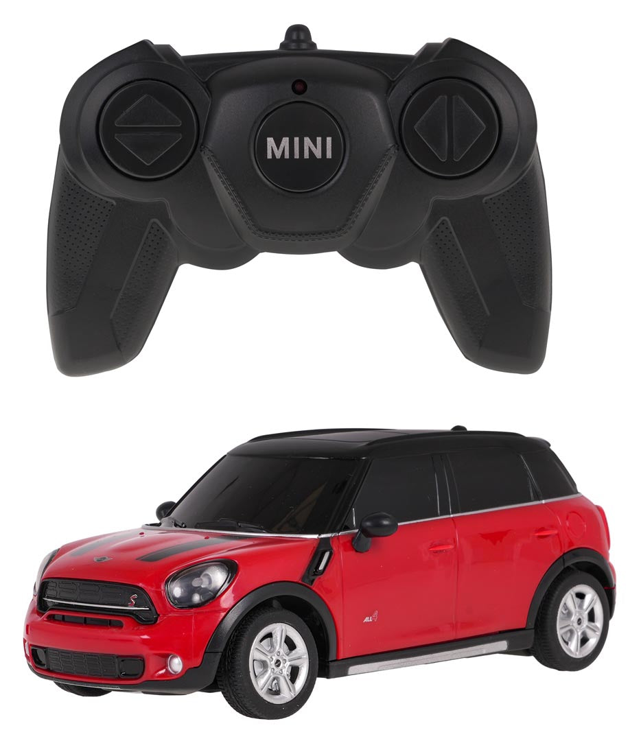 Licencirani auto na daljinsko upravljanje 1:24 Mini Countryman RASTAR - crveni