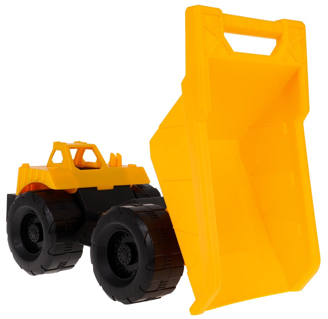 Construction Vehicle with Helmet + Accessories