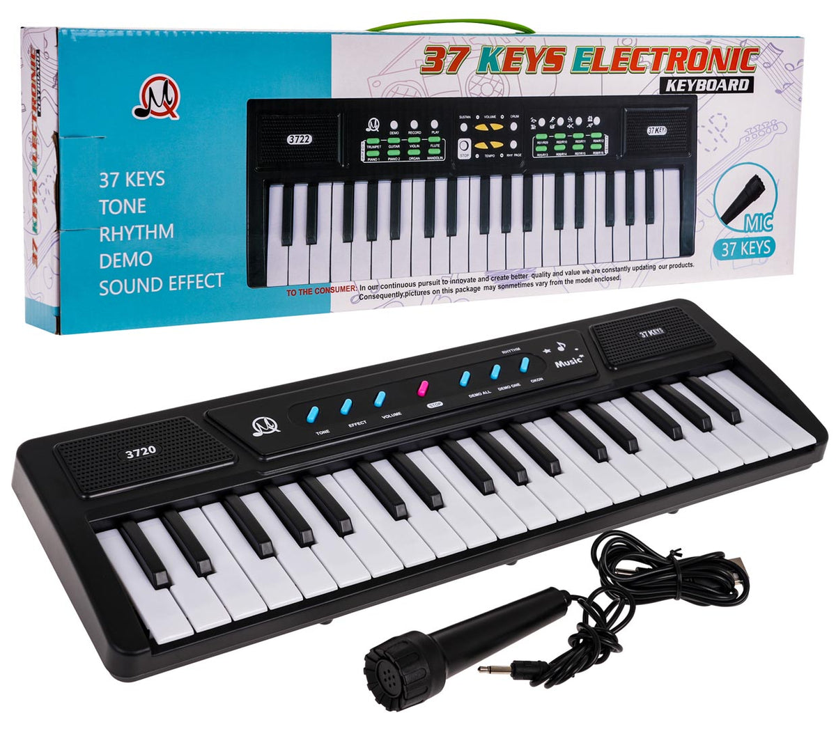 Dječji klavir MQ-3720 + mikrofon