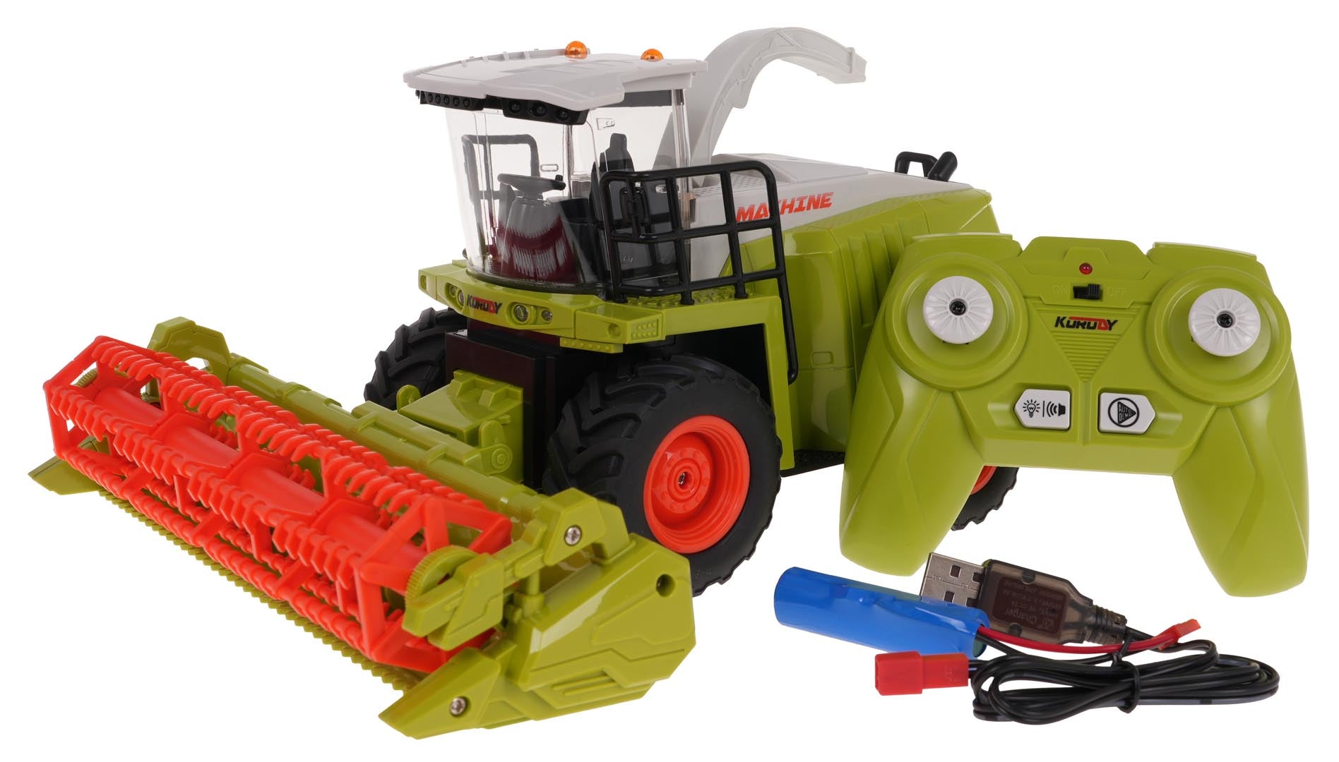 Kombajn na daljinsko upravljanje Grain Harvester - zeleni