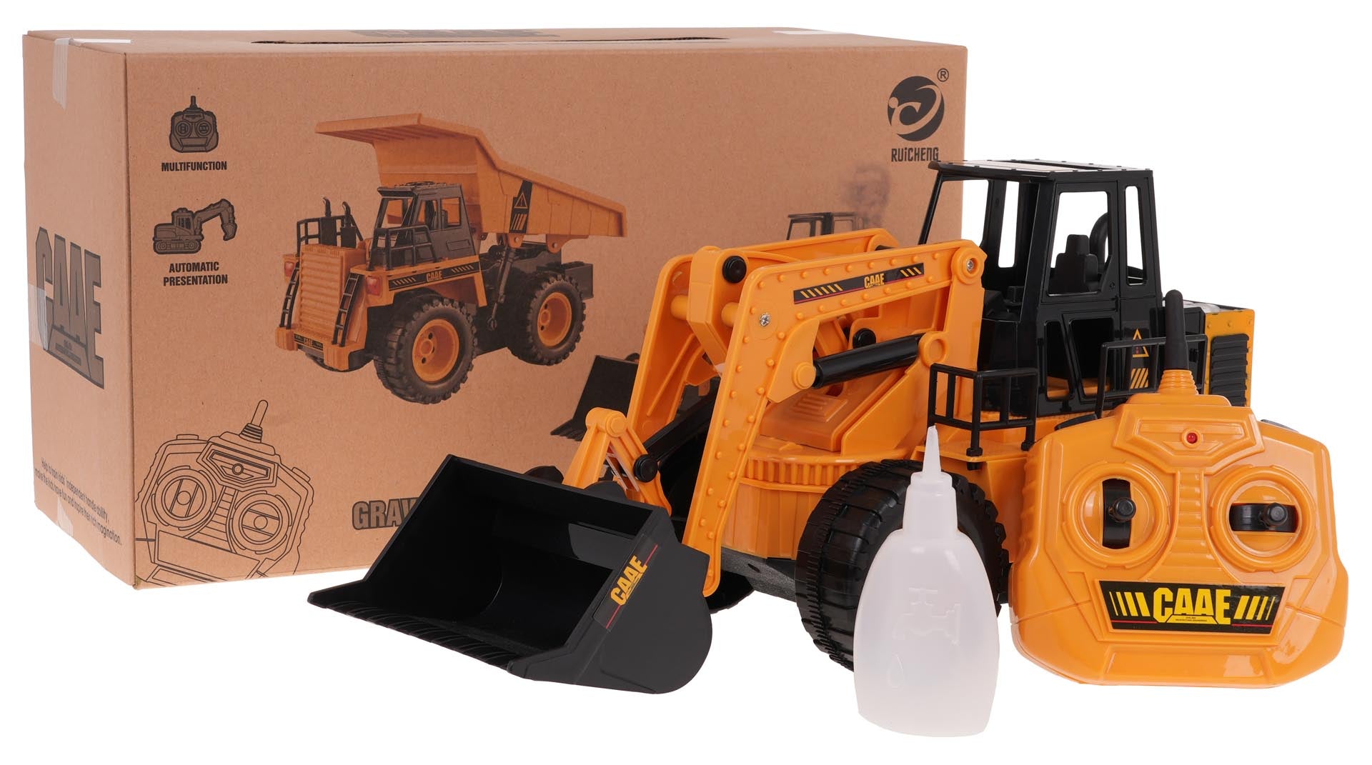Buldožer na daljinsko upravljanje CAAE - žuti