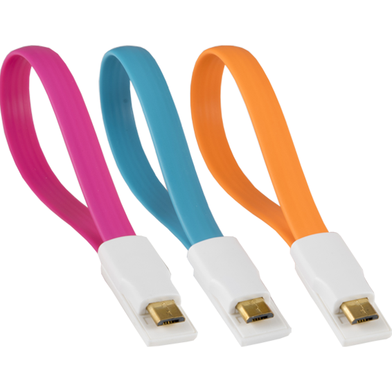home USB A na USB micro kabel, 2.1A, dužina 21,5cm, flat - SA 050/M