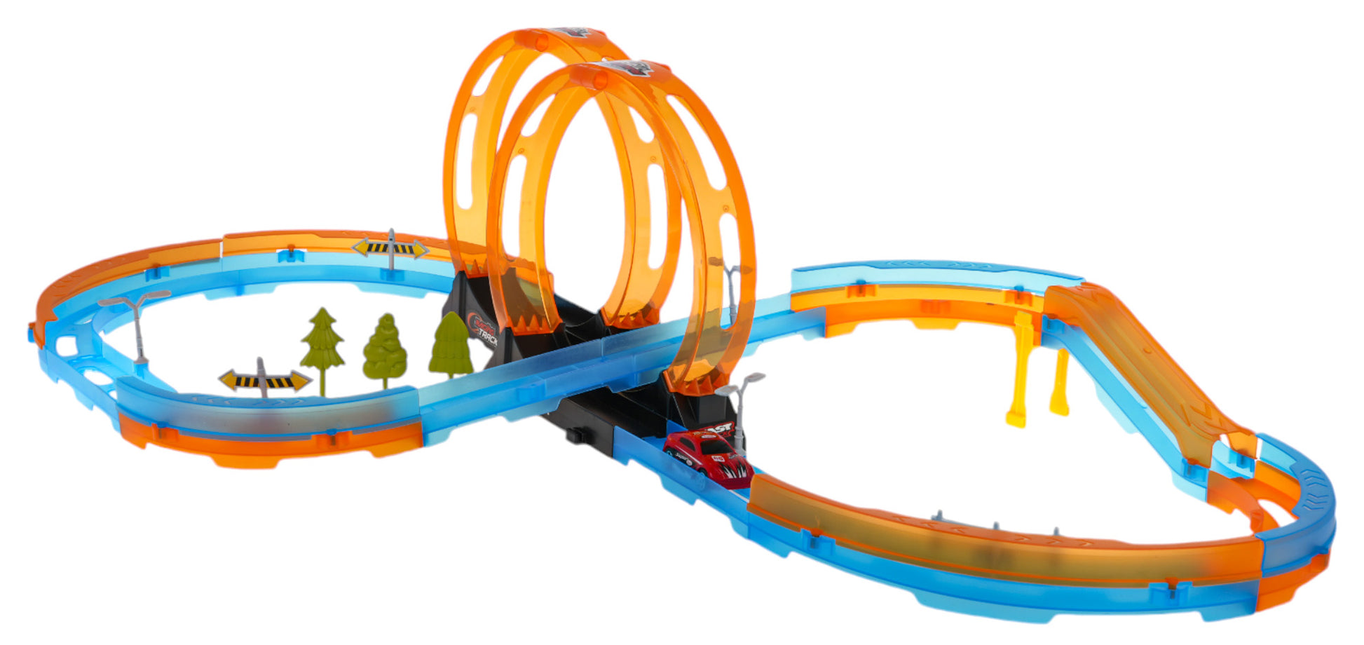 Staza za autiće Fast Loop - 28 dijelova