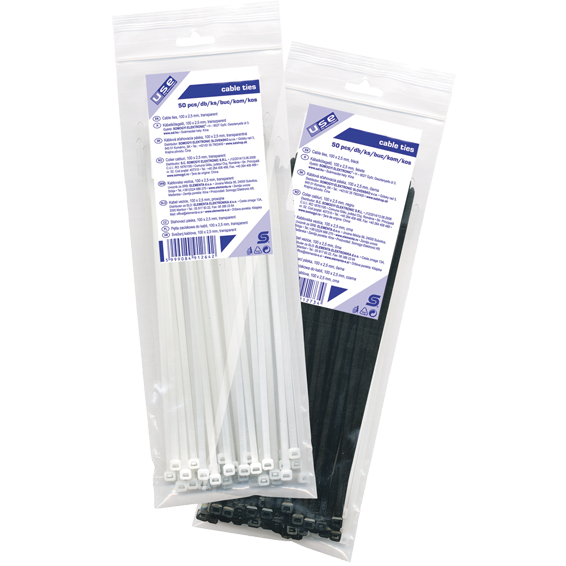 USE Plastične vezice 4,8mm x 400mm, pakiranje 25 kom. - CT 400/4,8