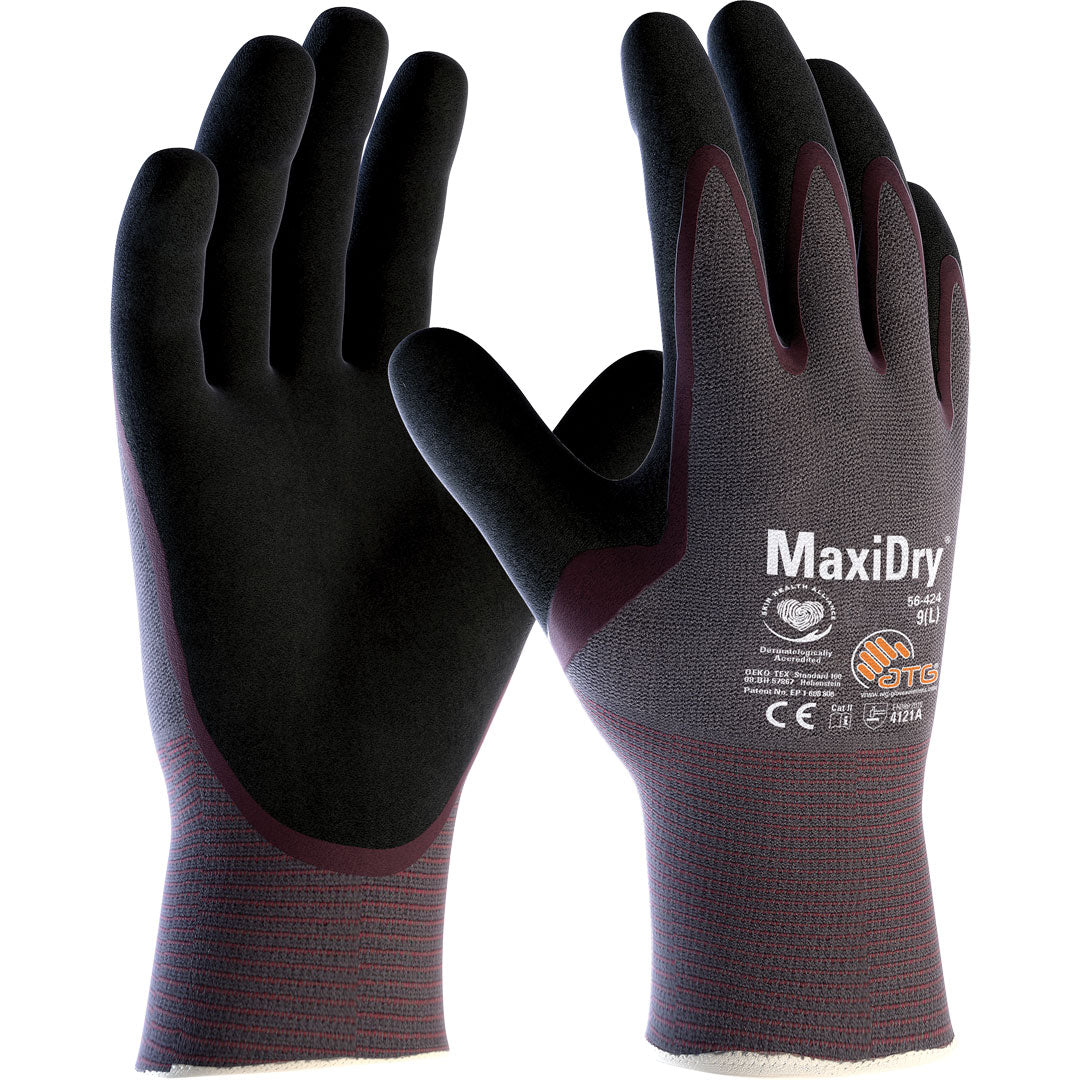 ATG Glove Maxidry KW Palm Coated size
