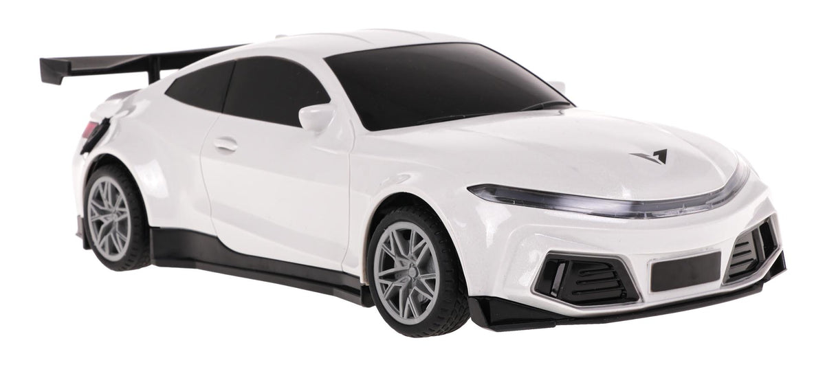 Auto na daljinsko upravljanje BMW M4 + stanica za punjenje - bijeli