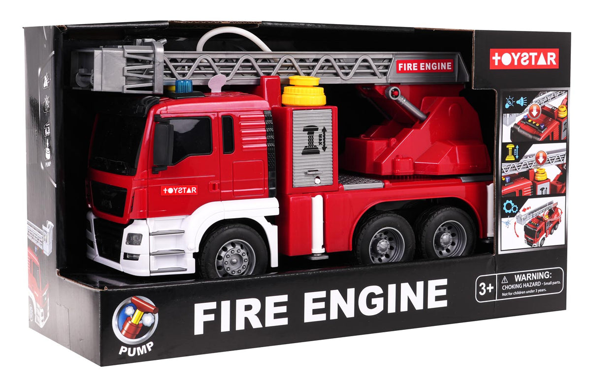 Fire Department Vehicle with Water Function