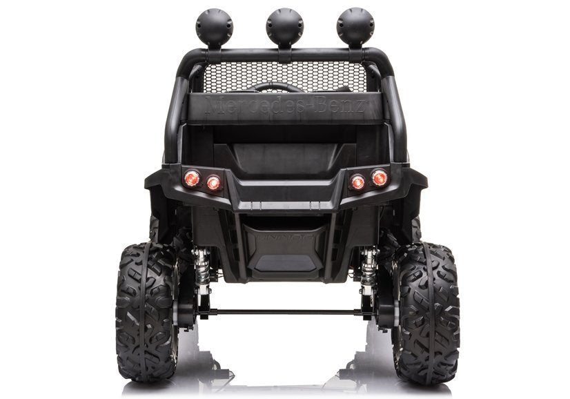 Licencirani auto na akumulator Mercedes Unimog S - crni