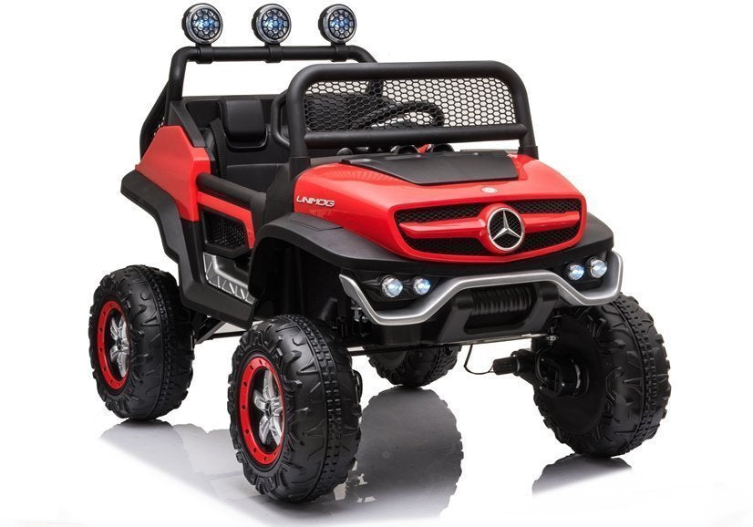 Licencirani auto na akumulator Mercedes Unimog S 4x4 - crveni