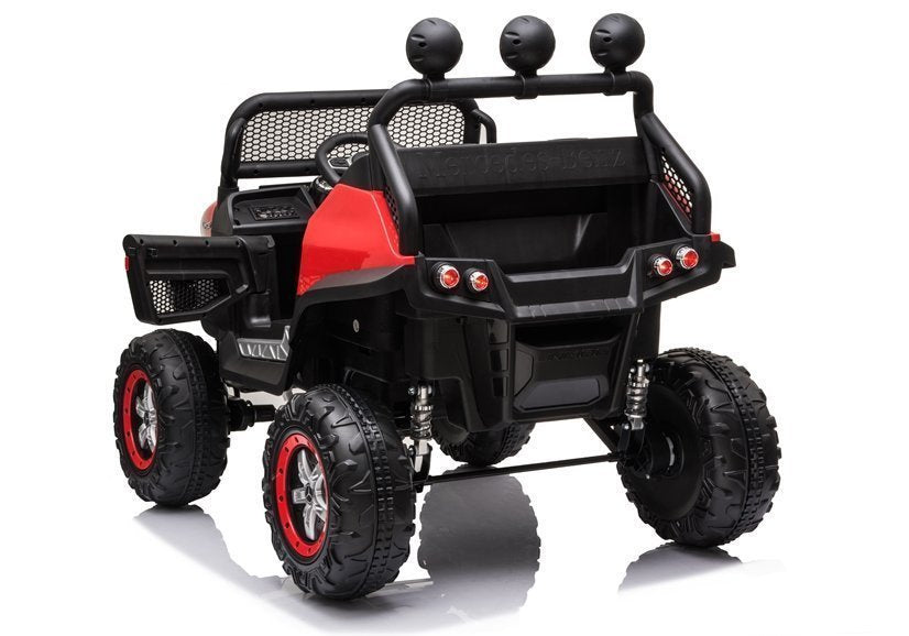 Licencirani auto na akumulator Mercedes Unimog S 4x4 - crveni