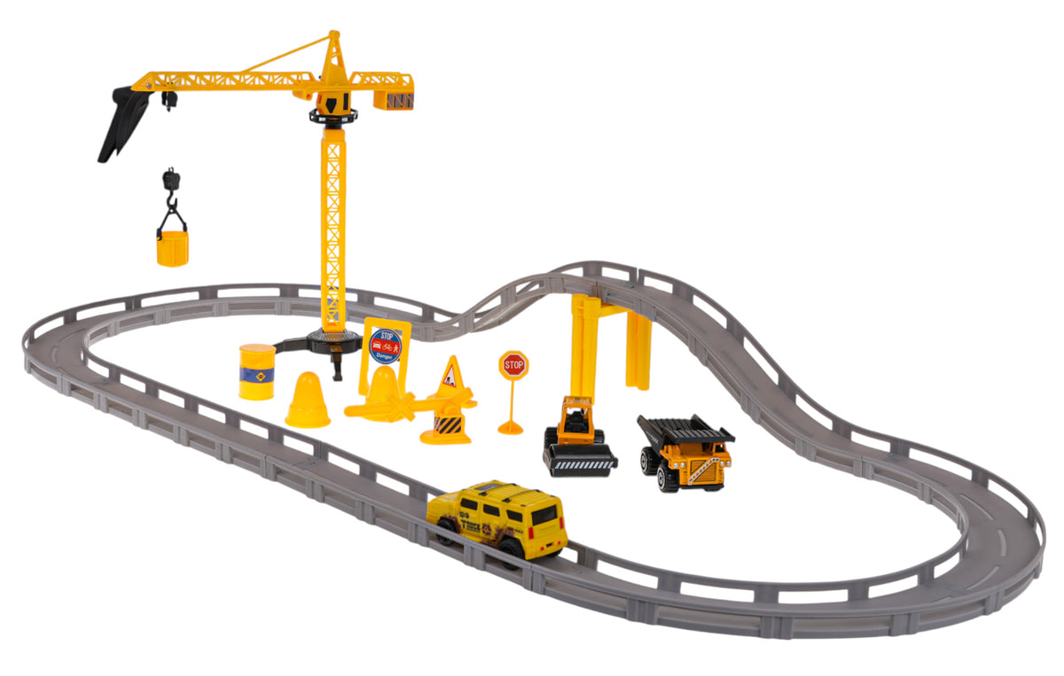 Staza za autiće Track Construction - žuta