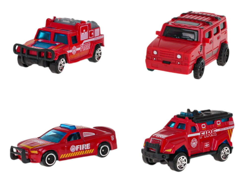 Staza za autiće Fire Department - crvena