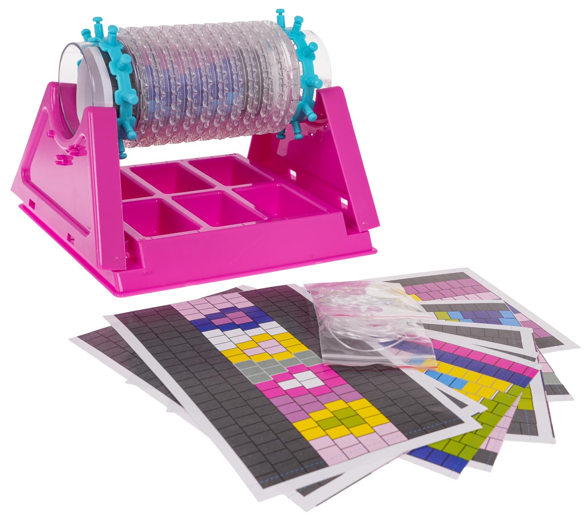 Bracelet Making Kit with Spinning Wheel + Accessories