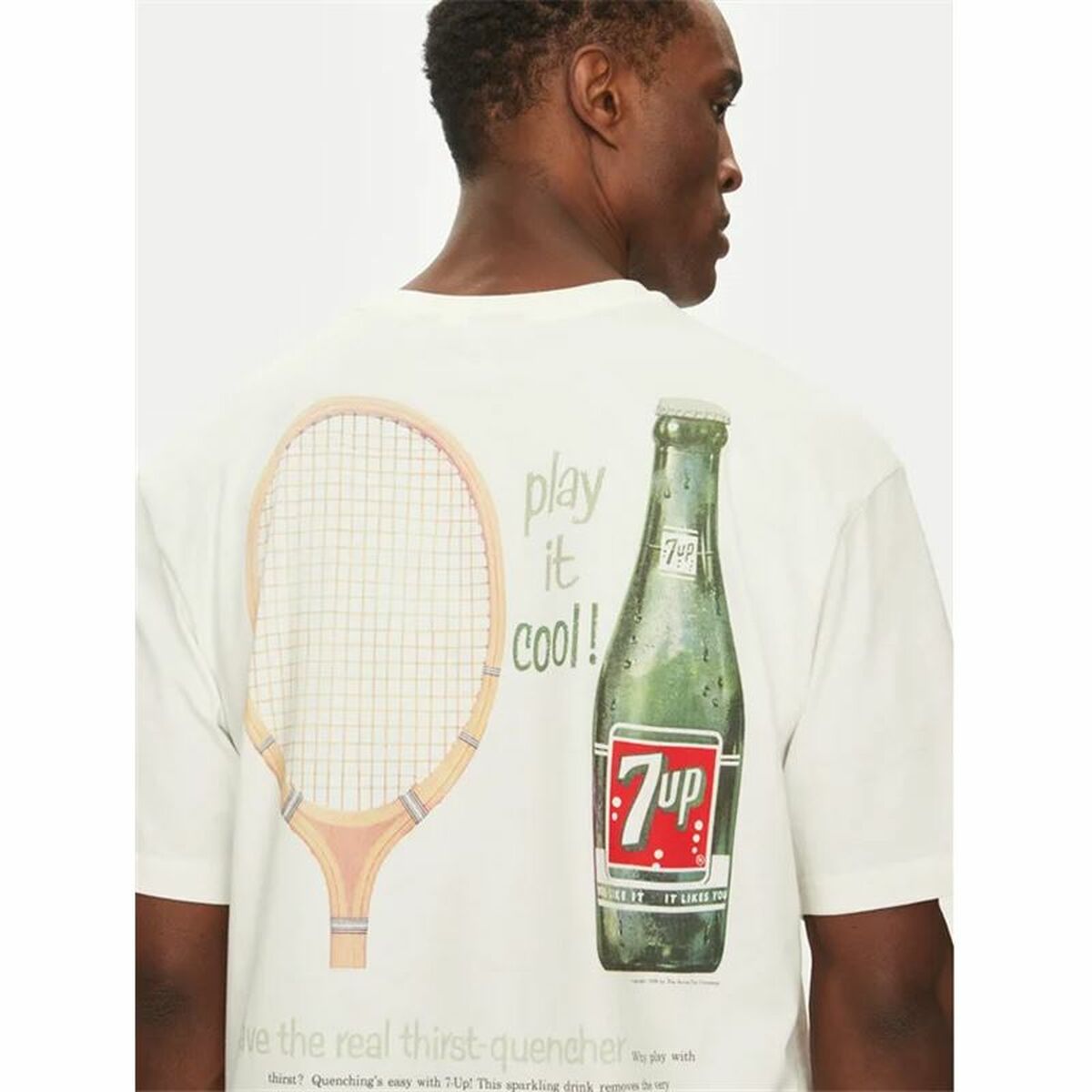 Muška Majica Kratkih Rukava Only & Sons Ons7Up Rlx Ss Bež