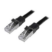StarTech.com N6SPAT2MBK kabel za umrežavanje Crno 2 m Cat6 SF/UTP (S-FTP)