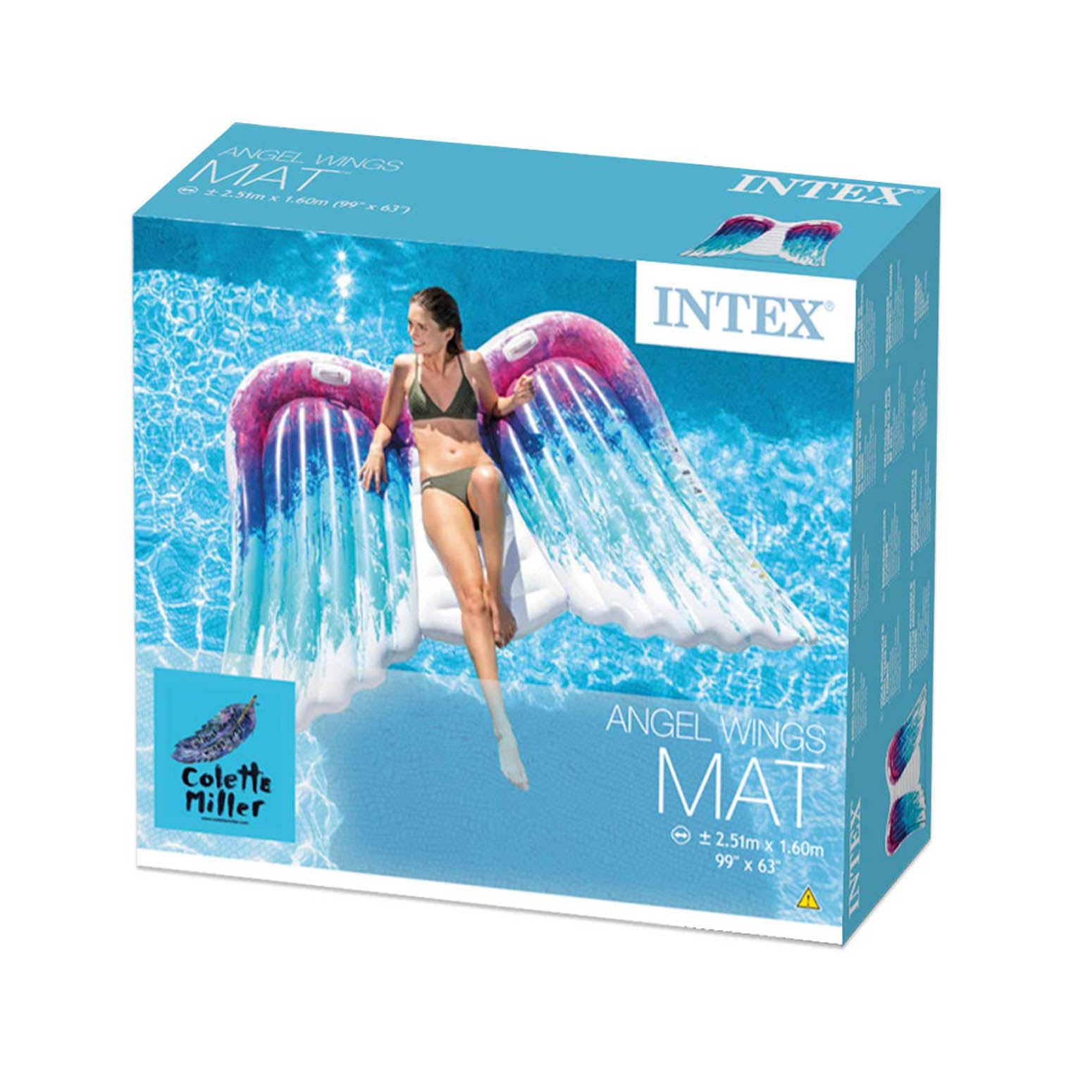Madrac Angel Wings na napuhavanje, Intex