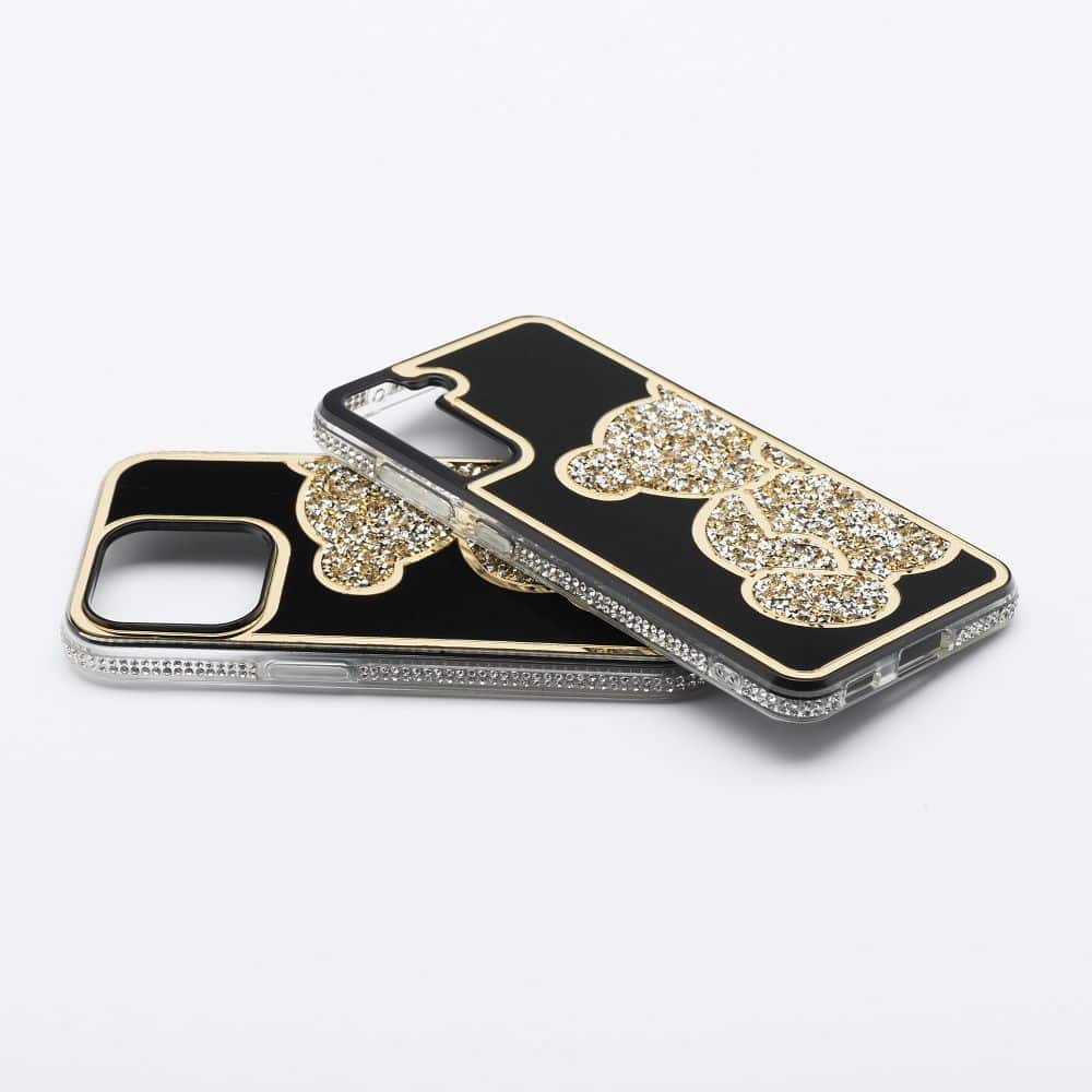 Maskica za Samsung Galaxy A57 5G Teddy Bear gold
