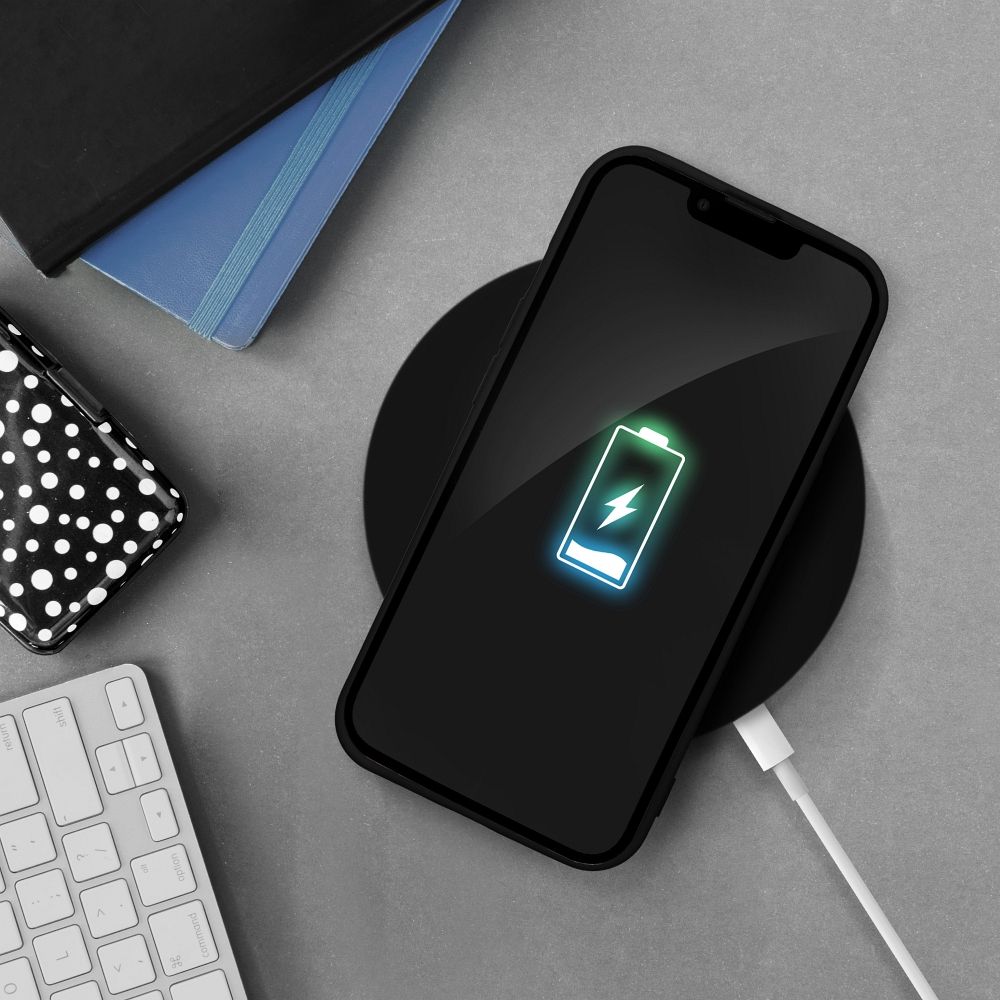 Silikonska maska ​​za Honor 600 crna