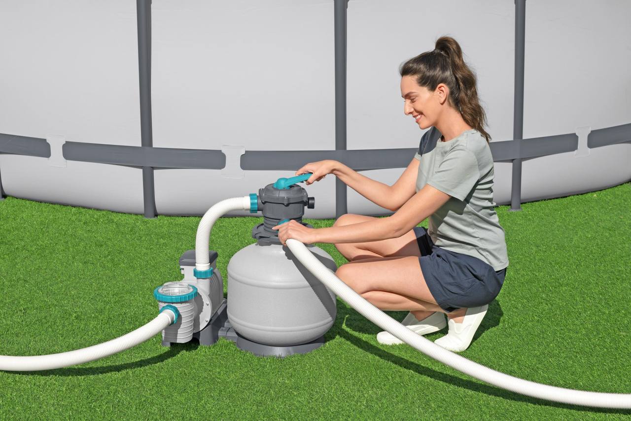 Pool Pump Sand 2600 Gal BESTWAY