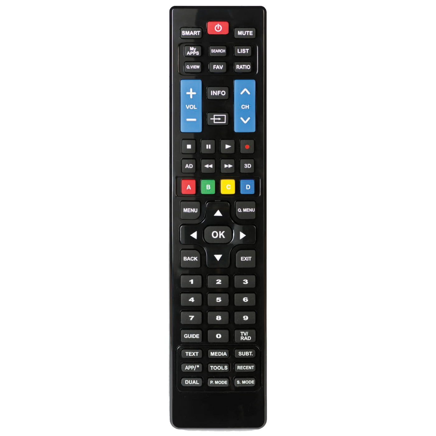 Superior Daljinski upravljač za LG / Samsung TV i SMART prijemnik - RC LG / SAMSUNG TV SMART