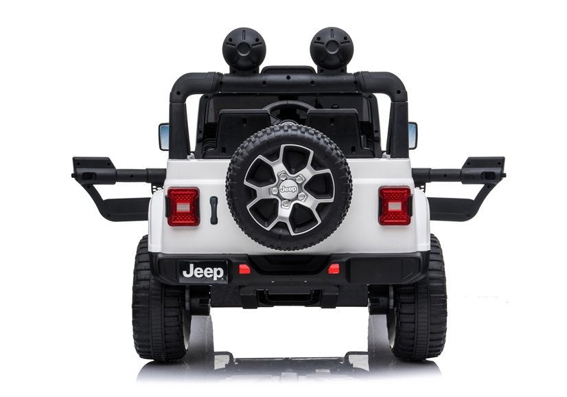 Licencirani auto na akumulator Jeep Rubicon 4x4 - bijeli
