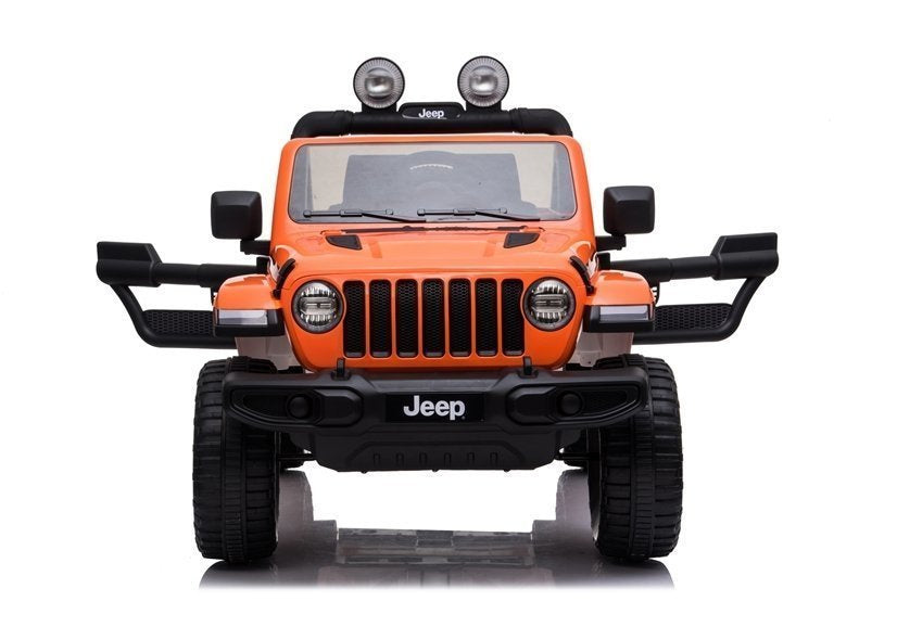 Licencirani auto na akumulator Jeep Rubicon 4x4 - narančasti