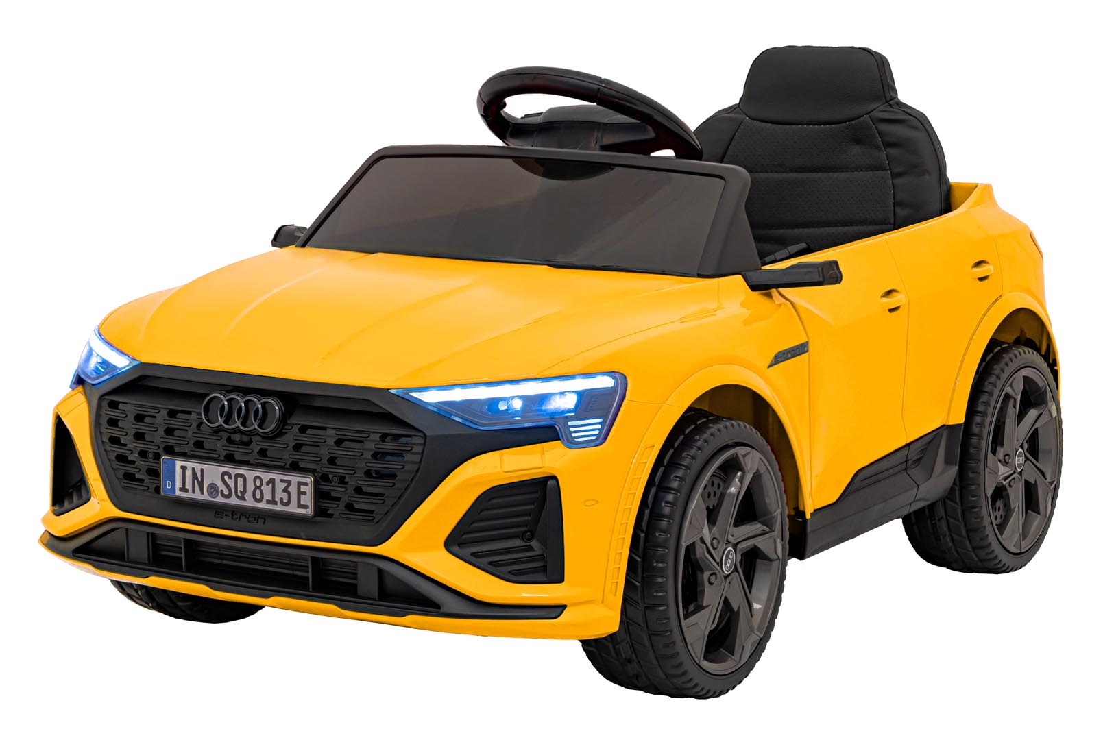 Licencirani auto na akumulator Audi SQ8 - žuti