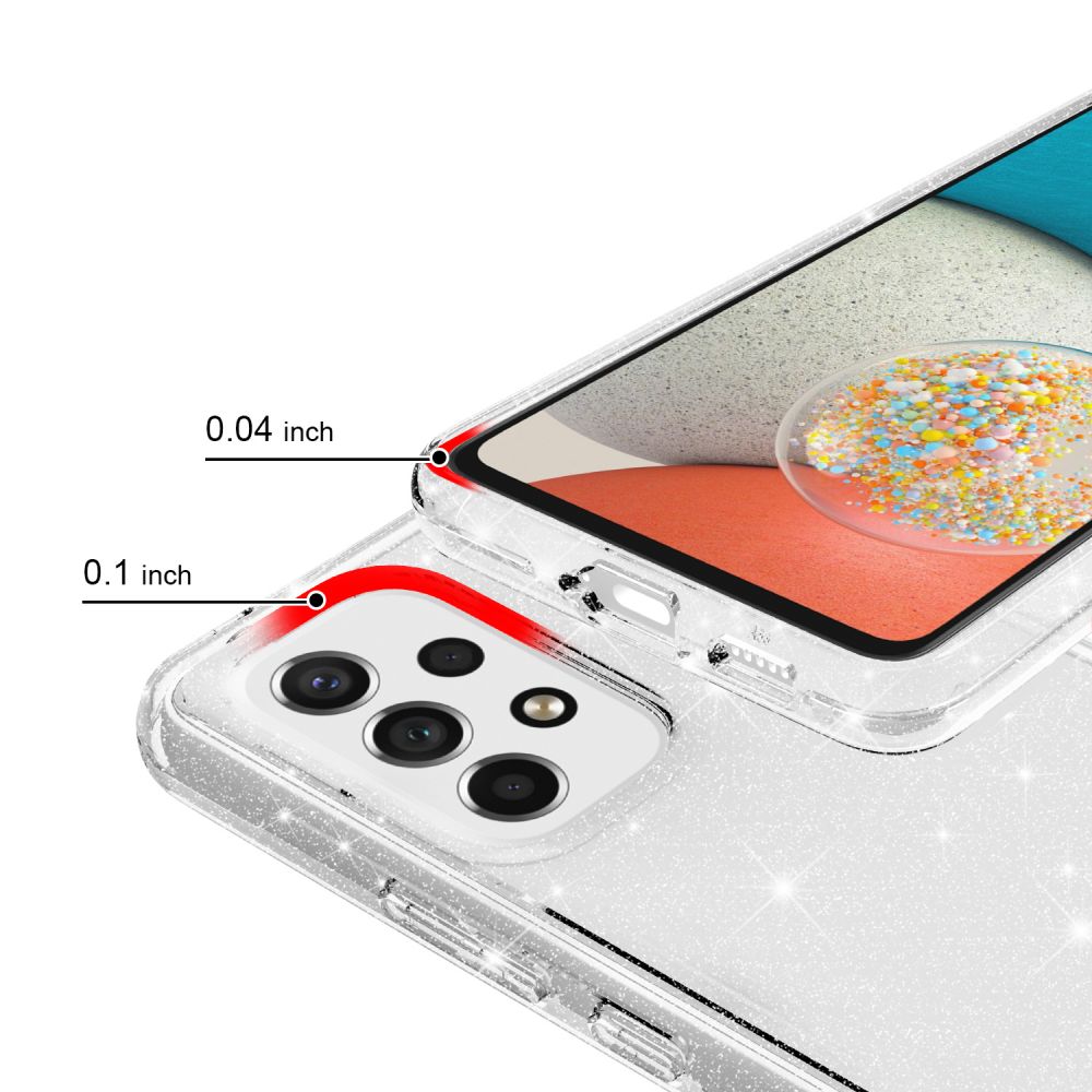 TECH-PROTECT GLITTER ZA SAMSUNG GALAXY A53 5G CLEAR