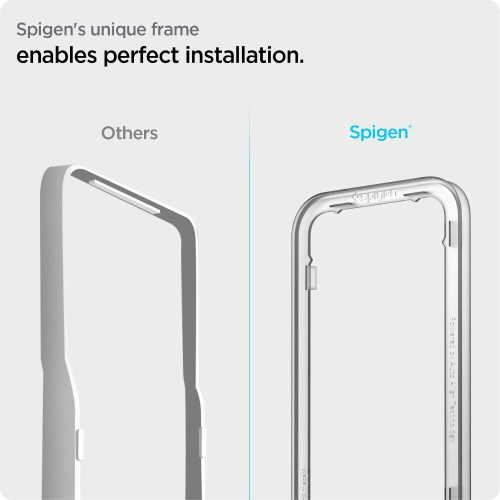 SPIGEN ALM GLAS.TR TVRZENÉ SKLO BALENÍ 2 KUSY PRO SAMSUNG GALAXY A13 4G / LTE ČIRÉ