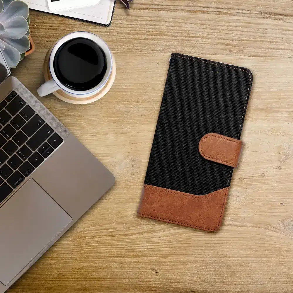 JEANS book-style flipové pouzdro pro Samsung Galaxy A16 5G černé
