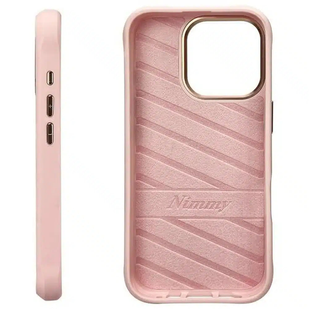 NIMMY COOL & CUTE 2.0 kryt s motivem kočky pro iPhone 16 Pro – růžový