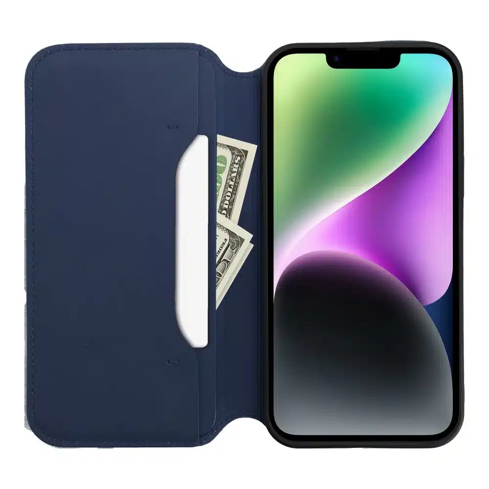 Pouzdro Dual Pocket pro XIAOMI REDMI NOTE 12 PRO 5G, tmavě modré