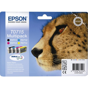 Epson T0715 spremnik s tintom 1 kom Original Crno, Plavo, Magenta, Žuto