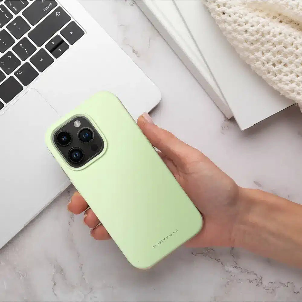 Roar Cloud-Skin maska pro iPhone 12 Pro světle zelená