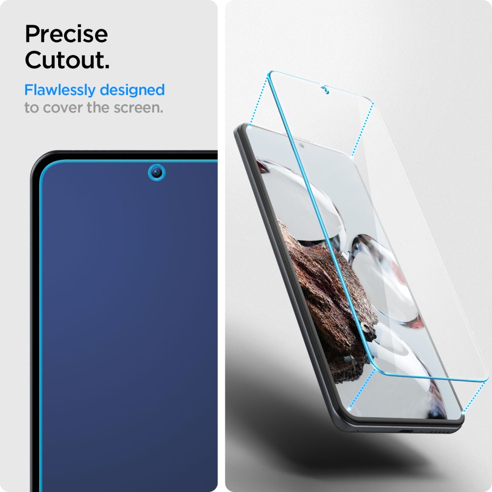SPIGEN GLAS.TR SLIM TVRZENÉ SKLO 2-balení PRO XIAOMI 12T / 12T PRO ČIRÉ