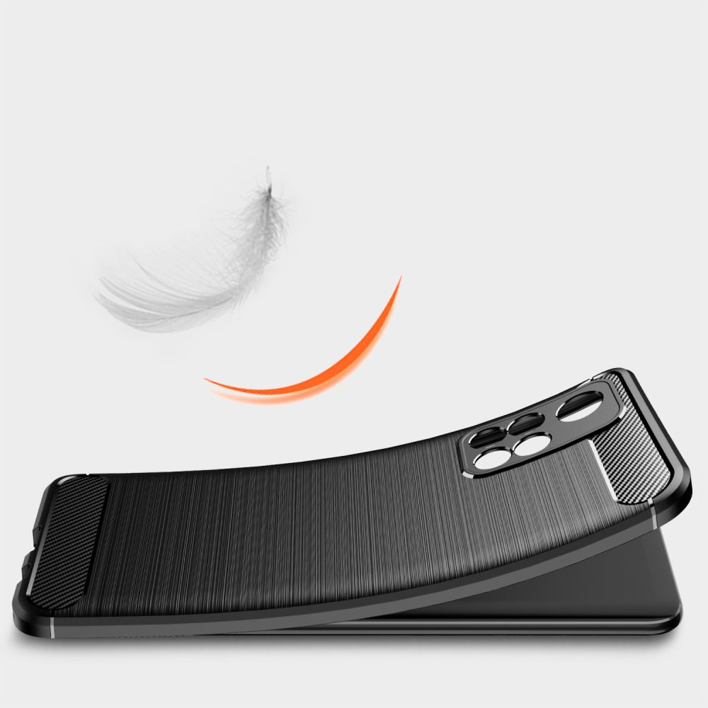TECH-PROTECT TPUCARBON POUZDRO PRO XIAOMI REDMI NOTE 11S 5G / POCO M4 PRO 5G ČERNÉ