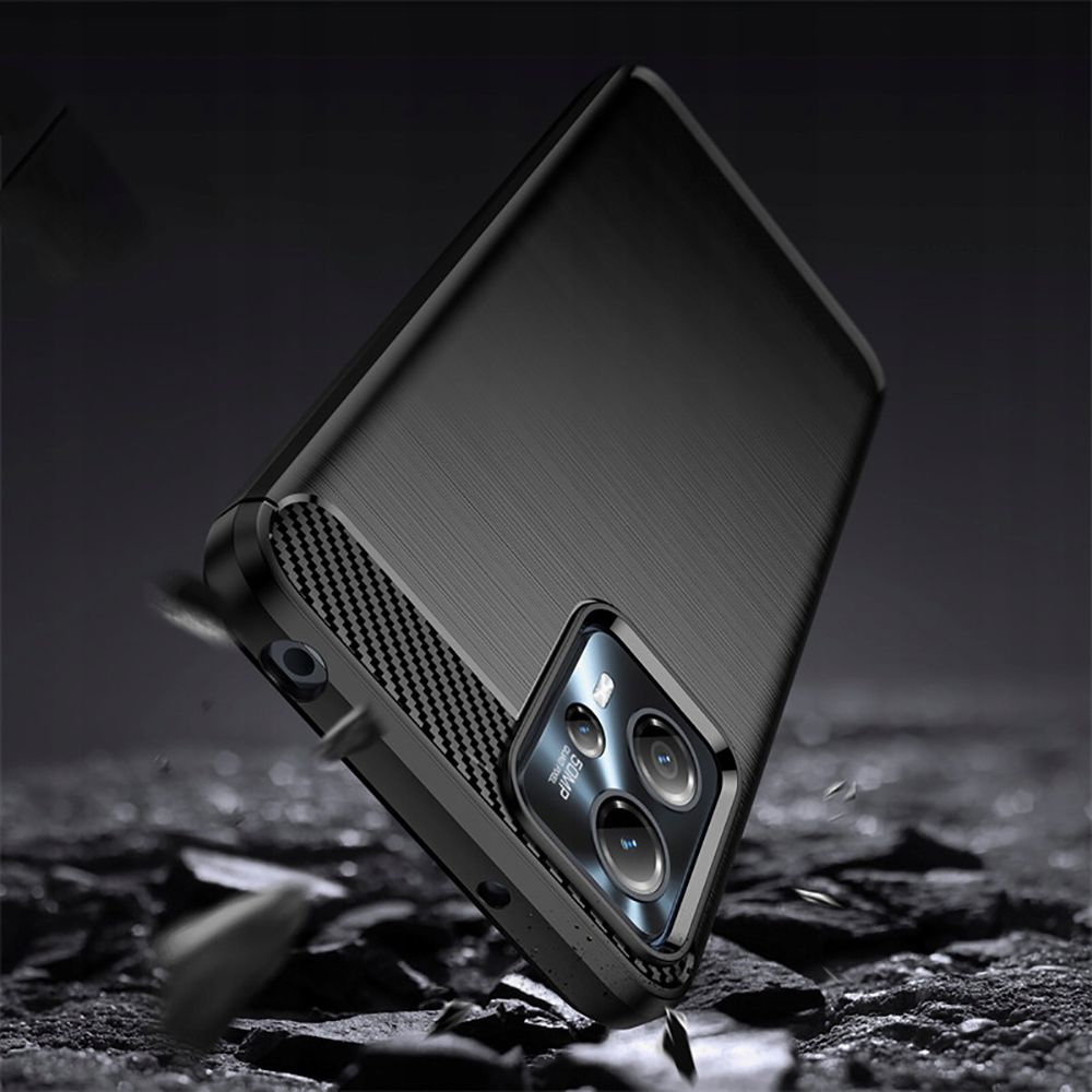 TECH-PROTECT TPUCARBON POUZDRO PRO MOTOROLU MOTO G13 / G23 černé