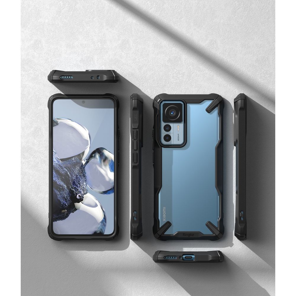RINGKE FUSION X POUZDRO PRO XIAOMI 12T / 12T PRO ČERNÉ