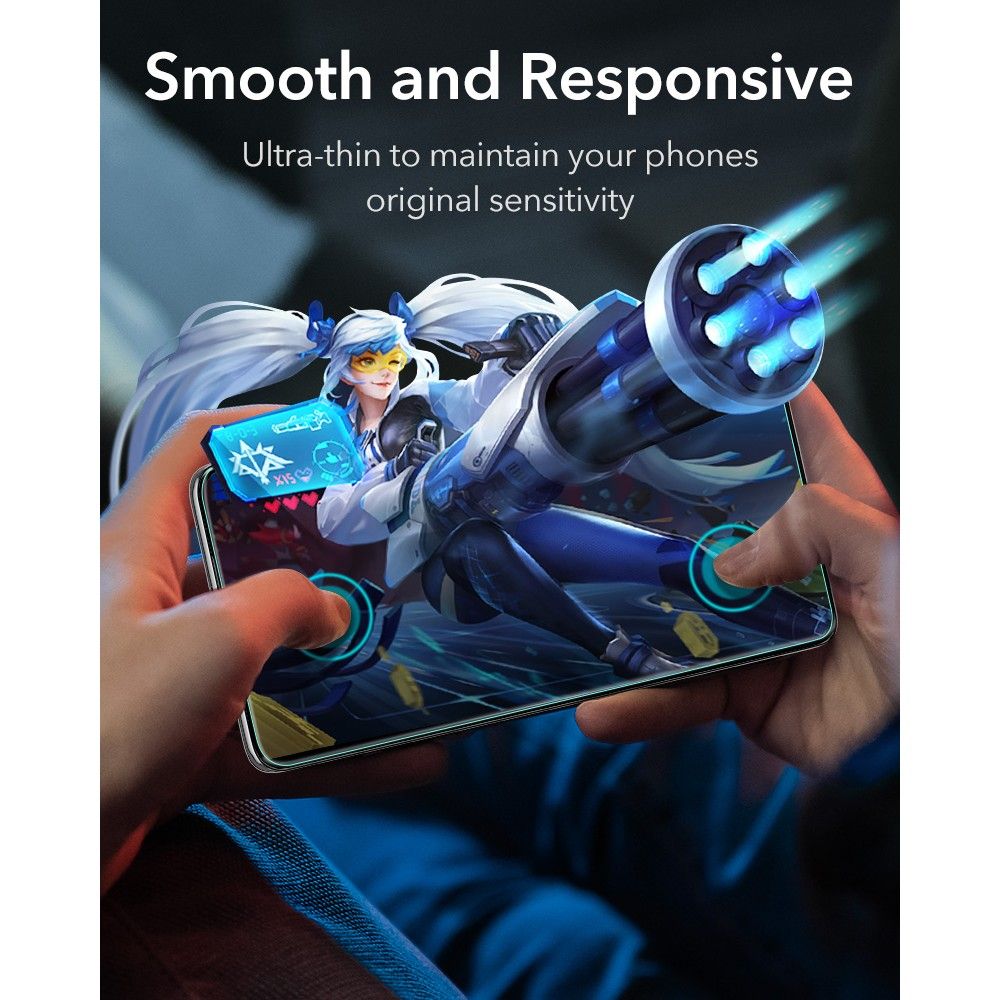ESR LIQUID SKIN OCHRANNÁ FÓLIE 3 KUSY V BALENÍ PRO SAMSUNG GALAXY S22+PLUS 5G