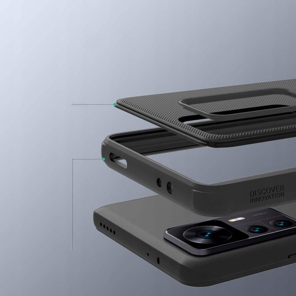 NILLKIN FROSTED SHIELD PRO POUZDRO PRO XIAOMI 12T ČERNÉ
