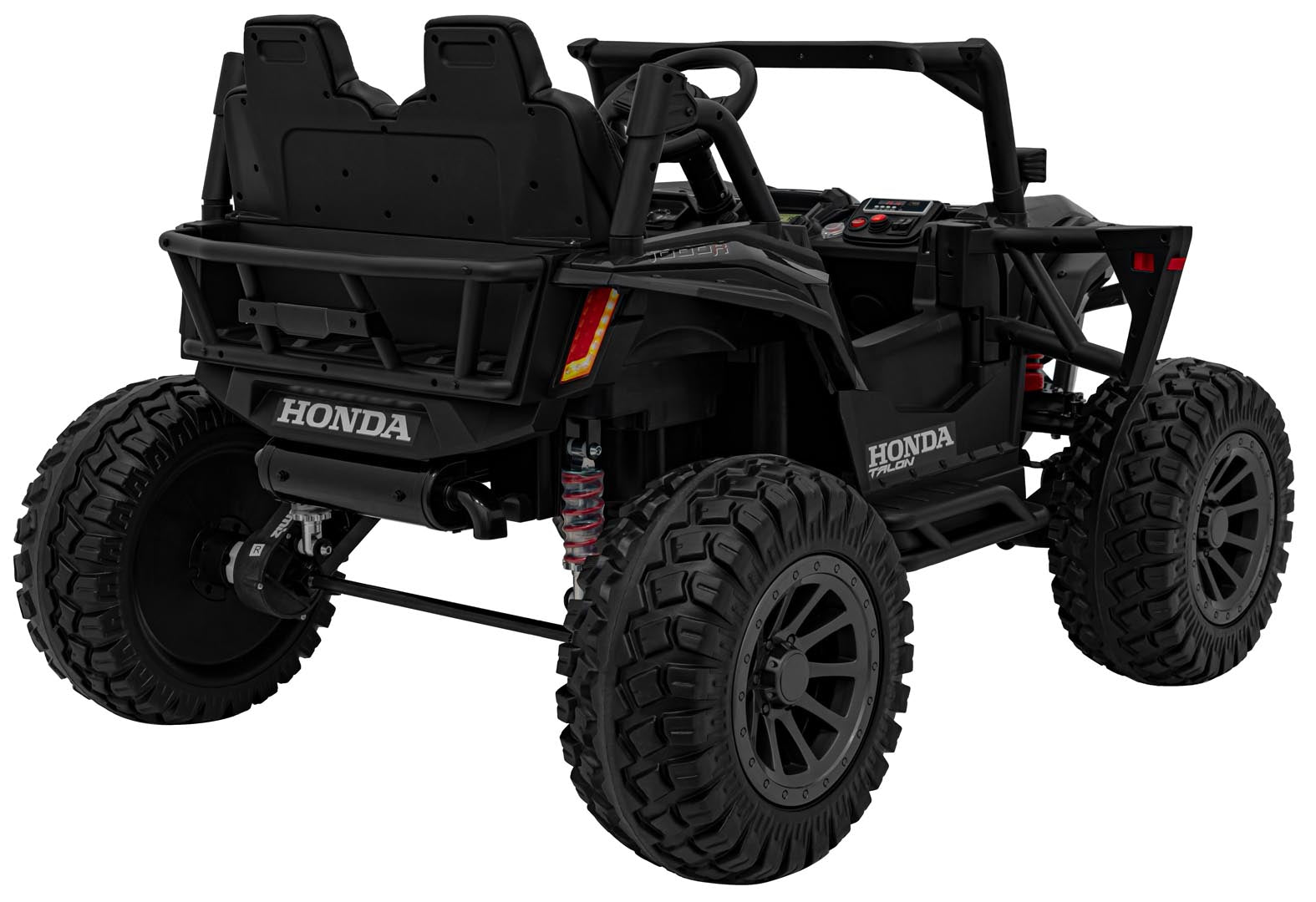 Licencirani buggy na akumulator HONDA 4x4 Off-Road - dvosjed - crni
