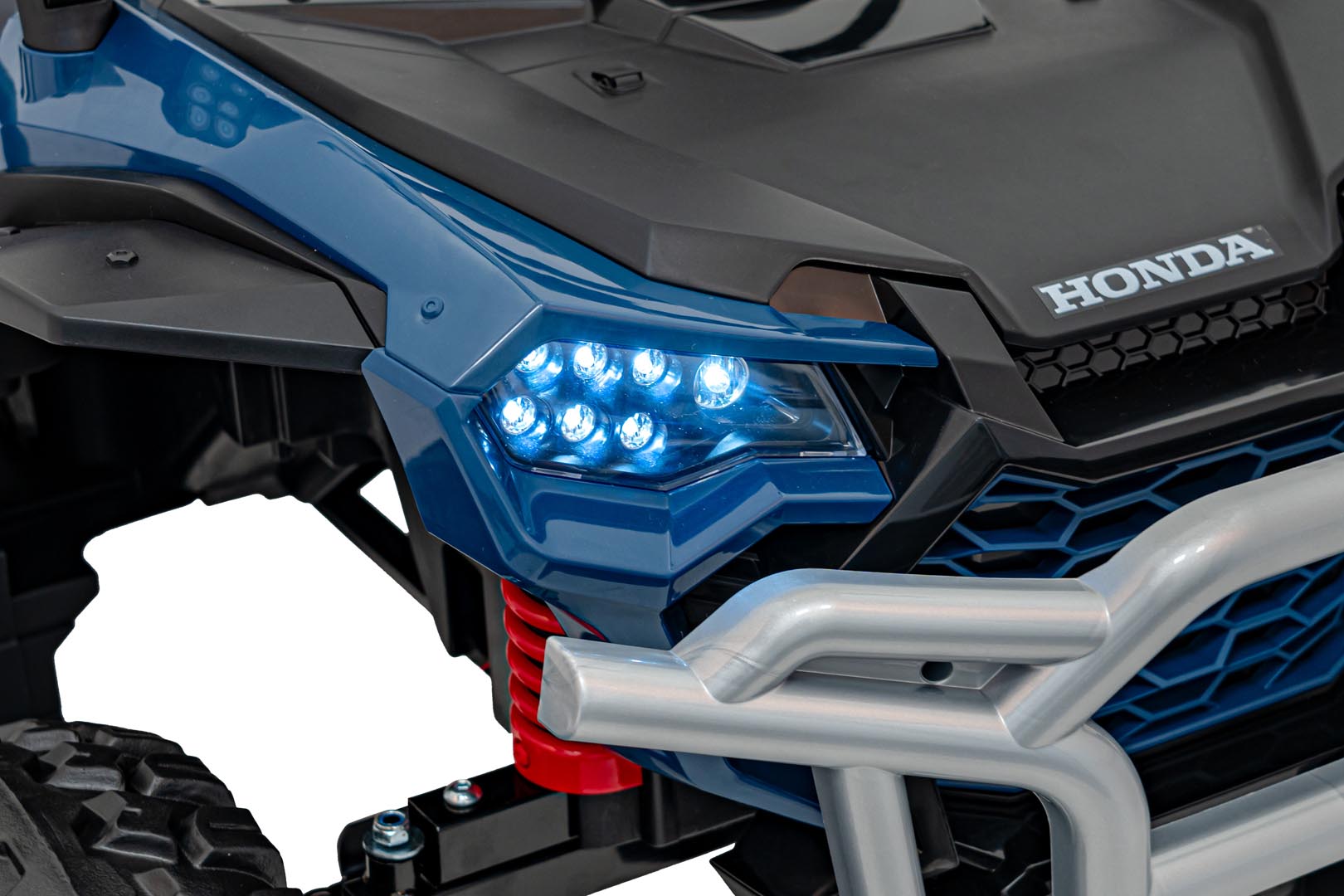 Licencirani buggy na akumulator HONDA 4x4 Off-Road - dvosjed - plavi