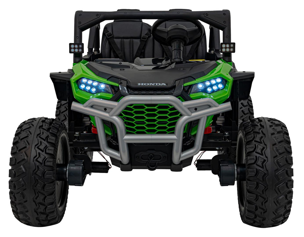 Licencirani buggy na akumulator HONDA 4x4 Off-Road - dvosjed - Zeleni