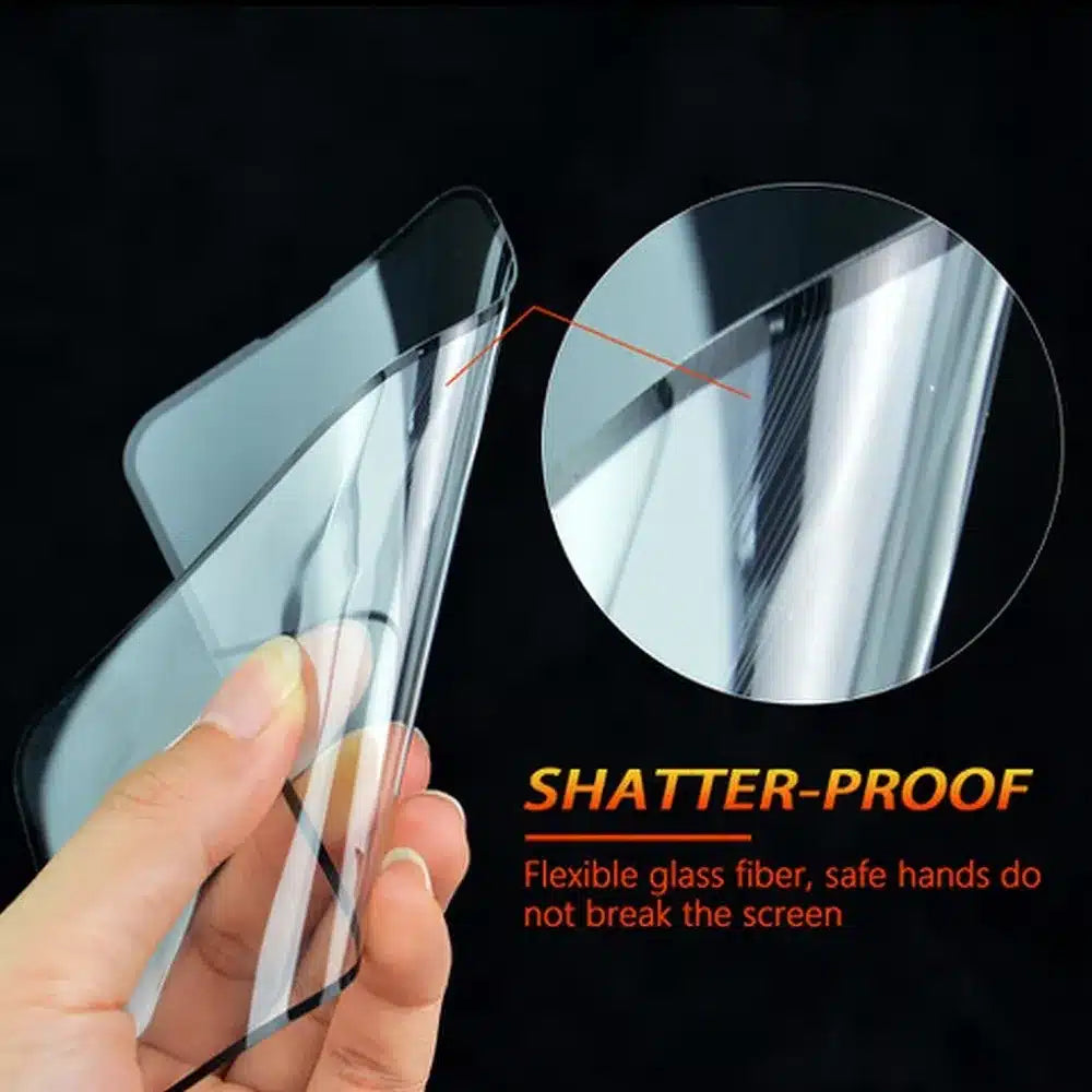 Bestsuit Flexible 5D Full Glue hibridno staklo za Samsung Galaxy A12 crno